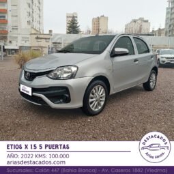 ETIOS X 1.5 5 PUERTAS – 2022
