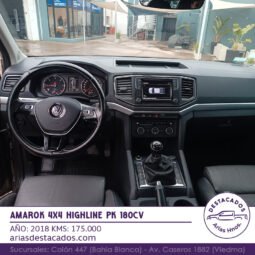 AMAROK 4X4 HIGHLINE PK 180cv – 2018 lleno