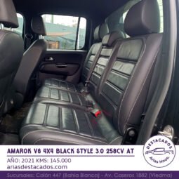 AMAROK V6 4X4 BLACK STYLE 3.0 258cv AT – 2021 lleno