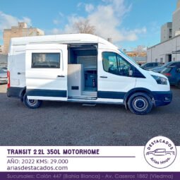 TRANSIT 2.2L 350 L MOTORHOME – 2022 lleno