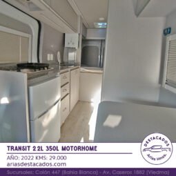 TRANSIT 2.2L 350 L MOTORHOME – 2022 lleno