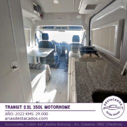 TRANSIT 2.2L 350 L MOTORHOME – 2022 lleno