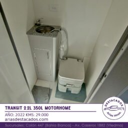 TRANSIT 2.2L 350 L MOTORHOME – 2022 lleno