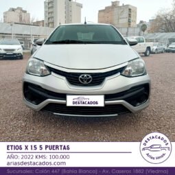ETIOS X 1.5 5 PUERTAS – 2022