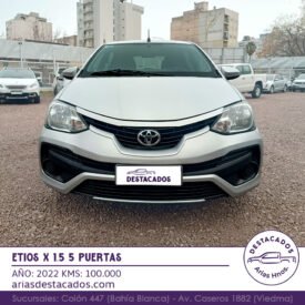 ETIOS X 1.5 5 PUERTAS – 2022