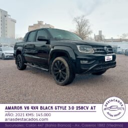 AMAROK V6 4X4 BLACK STYLE 3.0 258cv AT – 2021