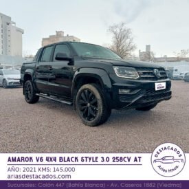 AMAROK V6 4X4 BLACK STYLE 3.0 258cv AT – 2021