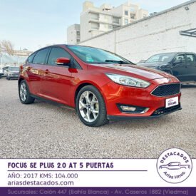 FOCUS SE PLUS 2.0 AT 5 PUERTAS – 2017