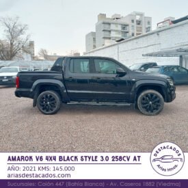 AMAROK V6 4X4 BLACK STYLE 3.0 258cv AT – 2021