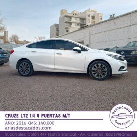 CRUZE LTZ 1.4 4 PUERTAS M/T – 2016