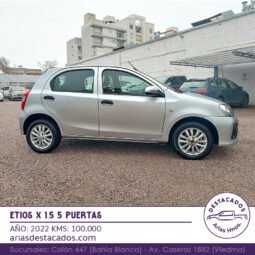 ETIOS X 1.5 5 PUERTAS – 2022