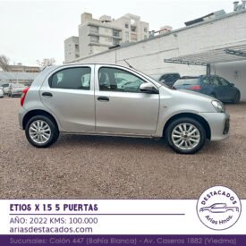 ETIOS X 1.5 5 PUERTAS – 2022