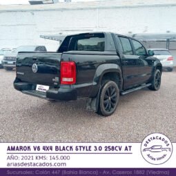AMAROK V6 4X4 BLACK STYLE 3.0 258cv AT – 2021