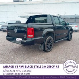 AMAROK V6 4X4 BLACK STYLE 3.0 258cv AT – 2021