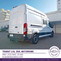 TRANSIT 2.2L 350 L MOTORHOME – 2022 lleno