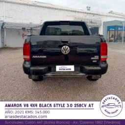 AMAROK V6 4X4 BLACK STYLE 3.0 258cv AT – 2021 lleno