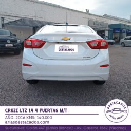 CRUZE LTZ 1.4 4 PUERTAS M/T – 2016 lleno