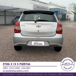 ETIOS X 1.5 5 PUERTAS – 2022 lleno