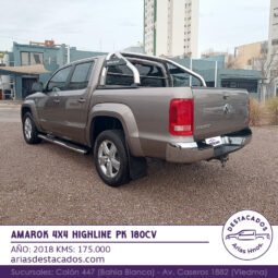 AMAROK 4X4 HIGHLINE PK 180cv – 2018 lleno