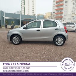 ETIOS X 1.5 5 PUERTAS – 2022 lleno