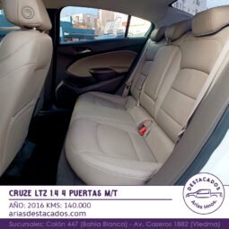 CRUZE LTZ 1.4 4 PUERTAS M/T – 2016 lleno