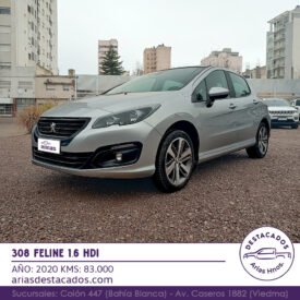 308 FELINE 1.6 HDI – 2020