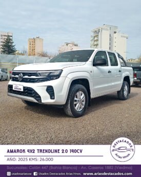 AMAROK 4X2 TRENDLINE 2.0 140cv – 2025