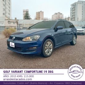 GOLF VARIANT COMFORTLINE 1.4 DSG – 2015