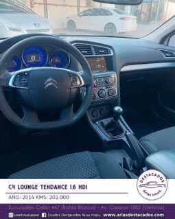 C4 LOUNGE TENDANCE 1.6 HDI – 2014 lleno
