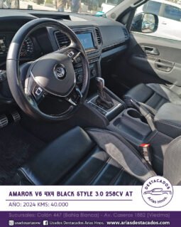 AMAROK V6 4X4 BLACK STYLE 3.0 258cv AT – 2024 lleno