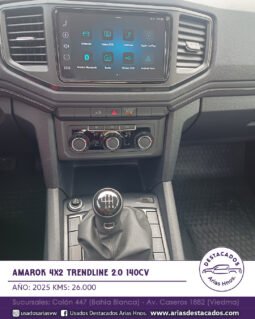 AMAROK 4X2 TRENDLINE 2.0 140cv – 2025 lleno