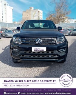 AMAROK V6 4X4 BLACK STYLE 3.0 258cv AT – 2024 lleno