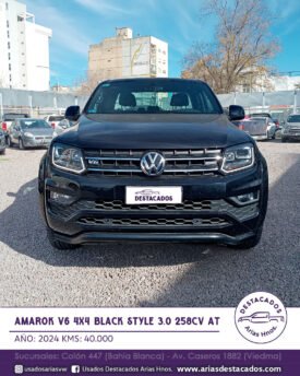 AMAROK V6 4X4 BLACK STYLE 3.0 258cv AT – 2024