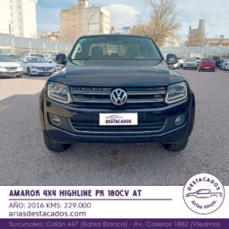 AMAROK 4X4 HIGHLINE PK 180cv AT – 2016 lleno