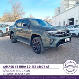 AMAROK V6 4X4 HERO 3.0 258cv AT – 2025 lleno