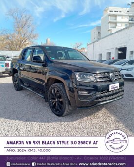 AMAROK V6 4X4 BLACK STYLE 3.0 258cv AT – 2024