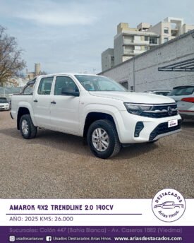 AMAROK 4X2 TRENDLINE 2.0 140cv – 2025