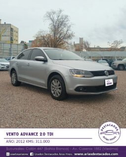 VENTO ADVANCE 2.0 TDI – 2012 lleno