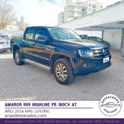 AMAROK 4X4 HIGHLINE PK 180cv AT – 2016 lleno