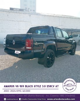 AMAROK V6 4X4 BLACK STYLE 3.0 258cv AT – 2024