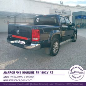 AMAROK 4X4 HIGHLINE PK 180cv AT – 2016
