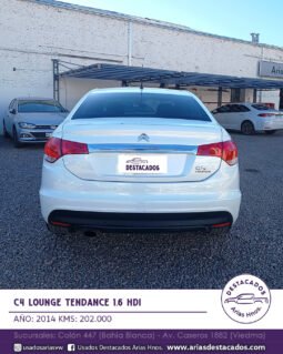 C4 LOUNGE TENDANCE 1.6 HDI – 2014 lleno