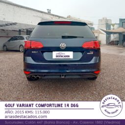 GOLF VARIANT COMFORTLINE 1.4 DSG – 2015 lleno