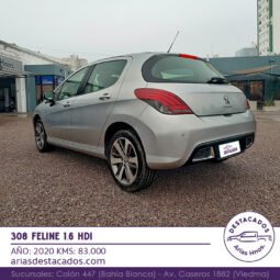 308 FELINE 1.6 HDI – 2020 lleno