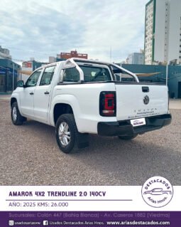 AMAROK 4X2 TRENDLINE 2.0 140cv – 2025 lleno