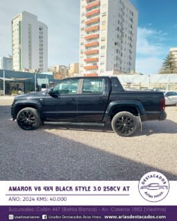 AMAROK V6 4X4 BLACK STYLE 3.0 258cv AT – 2024 lleno