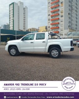 AMAROK 4X2 TRENDLINE 2.0 140cv – 2025 lleno