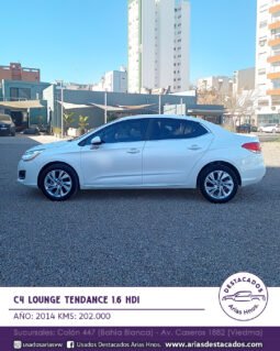 C4 LOUNGE TENDANCE 1.6 HDI – 2014 lleno