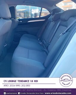 C4 LOUNGE TENDANCE 1.6 HDI – 2014 lleno