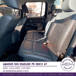 AMAROK 4X4 HIGHLINE PK 180cv AT – 2016 lleno